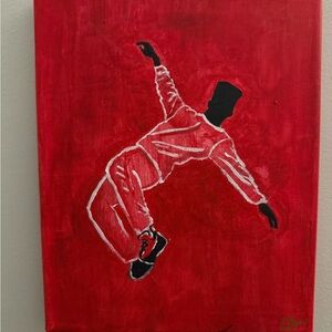 “Power”, Acrylic on Canvas , 8x10inches